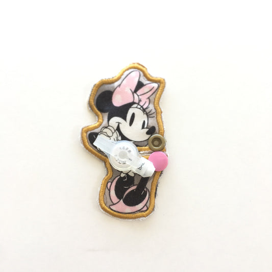 Minnie Mouse custom G tube pad.