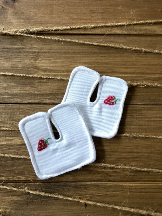Tracheostomy bamboo pads set of two.