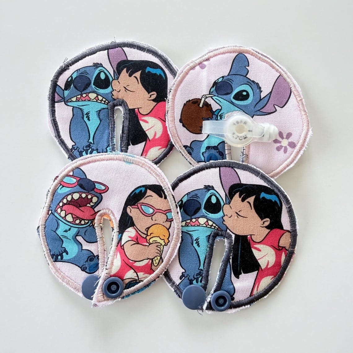 Custom G tube Pads Pack of 4