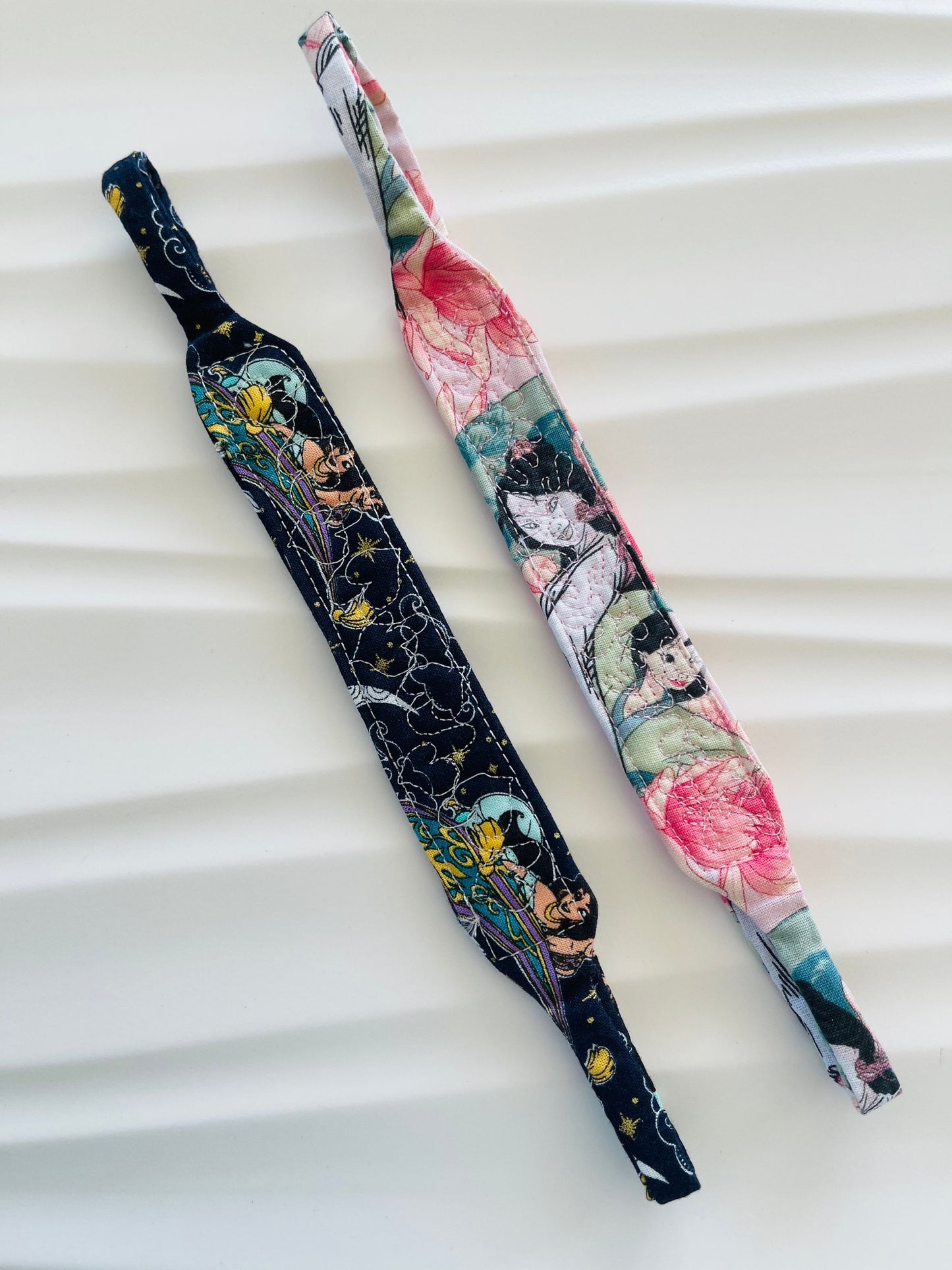 Girl custom tracheotomy ties pack